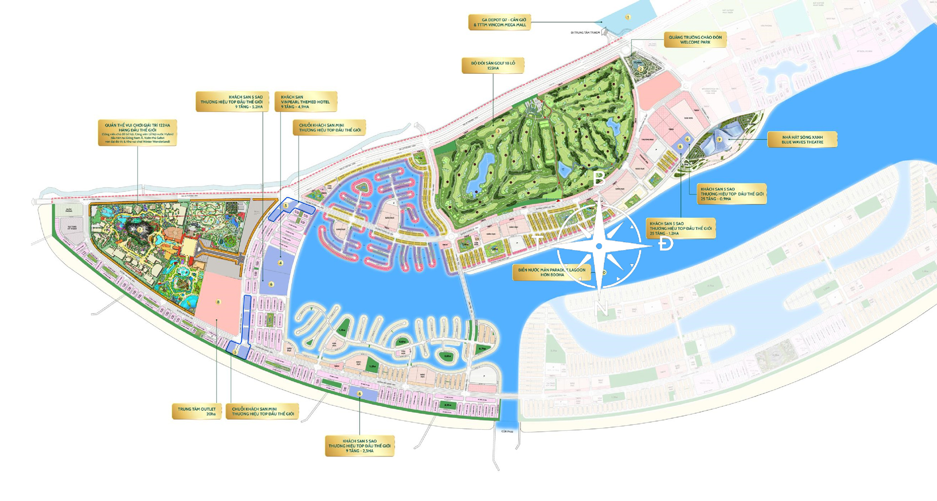 Mở bán PK Vịnh Tiên - Vinhomes Green Paradise Cần Giờ