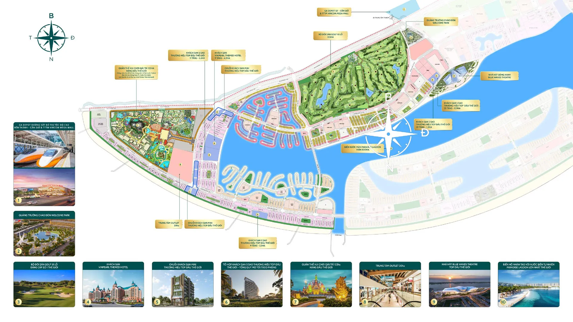 Bảng giá phân khu Vịnh Tiên - Vinhomes Green Paradise