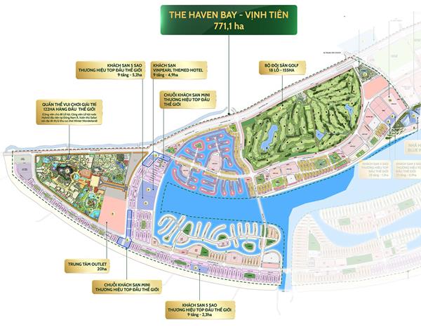Phân khu The Haven Bay tại Vinhomes Green Paradise Cần Giờ