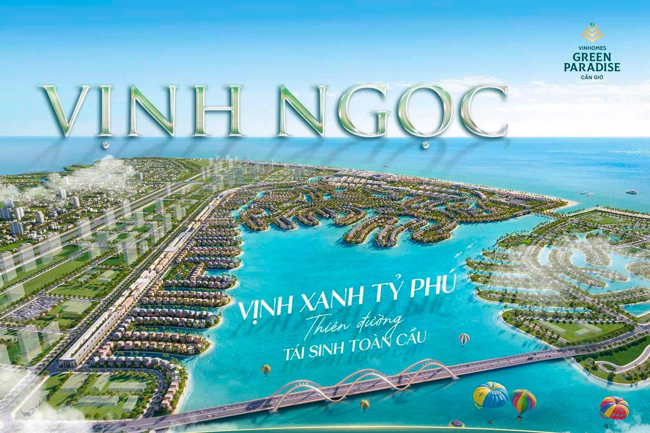 Ảnh phối cảnh phân khu Vịnh Ngọc