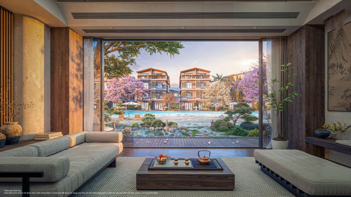 Phối cảnh thiết kế một căn đơn lập Vinhomes Green Paradise